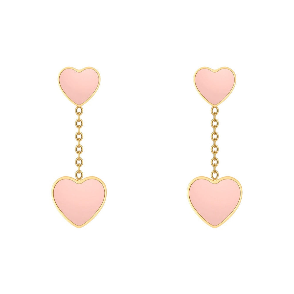 Queen of hearts earrings