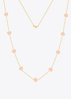 Queen of hearts necklace Long