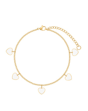 Queen of hearts Anklet